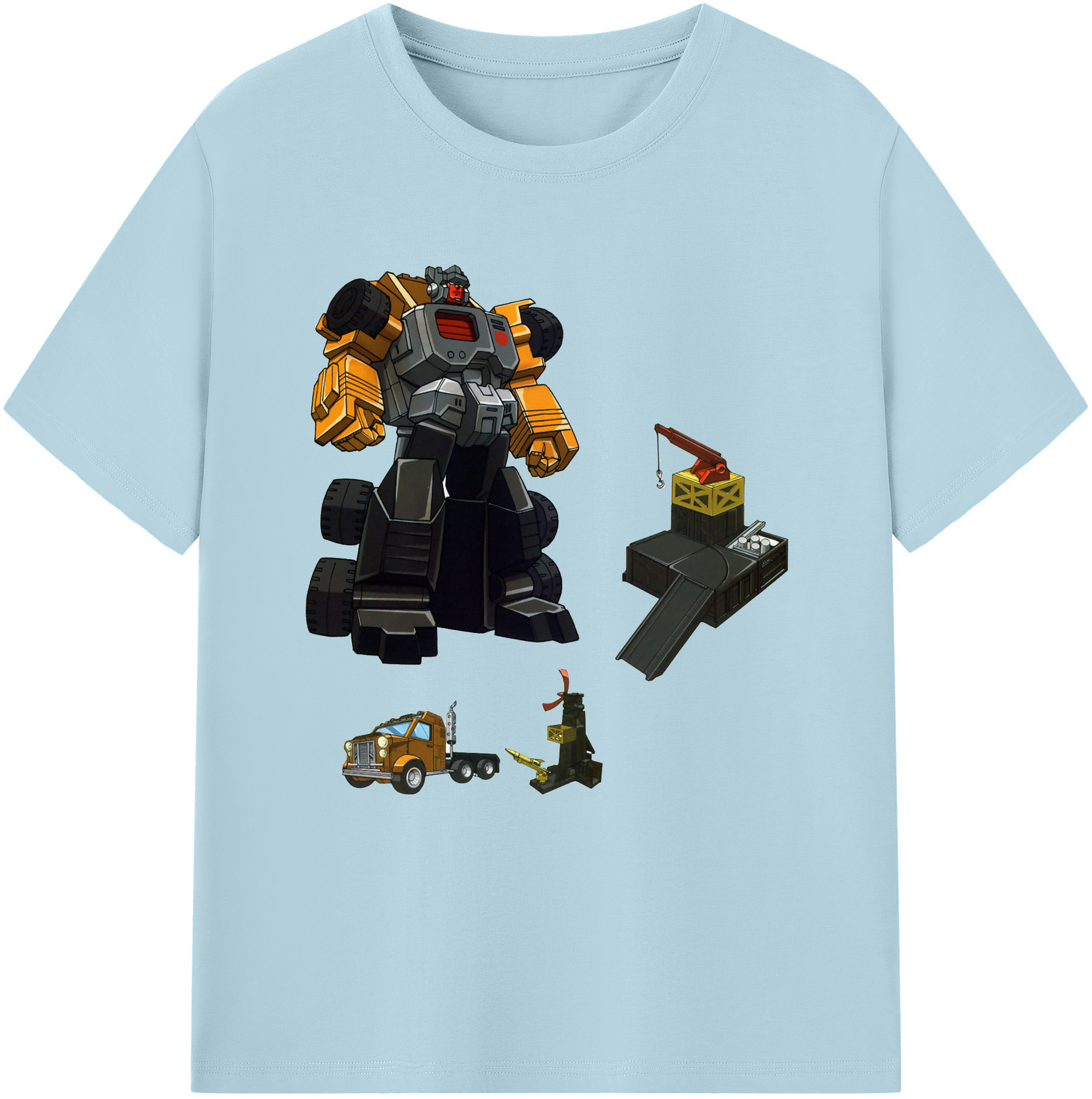 （画像用）  綿100％半袖Tシャツ（フロントプリント）